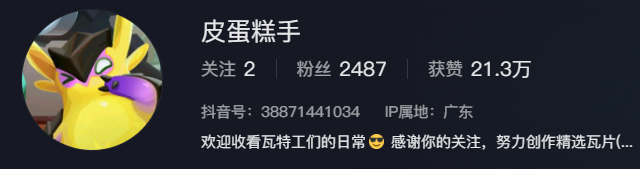 皮蛋糕手账号简介